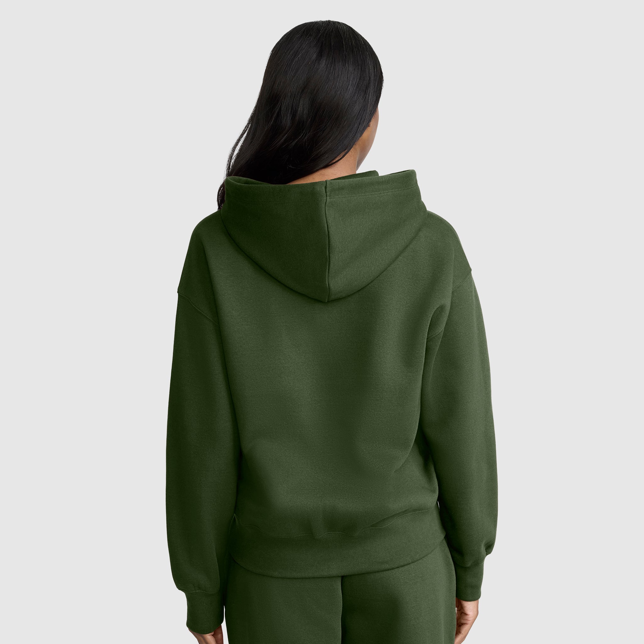 Powerblend Fleece Zip-Up Hoodie. C Logo - Image 3