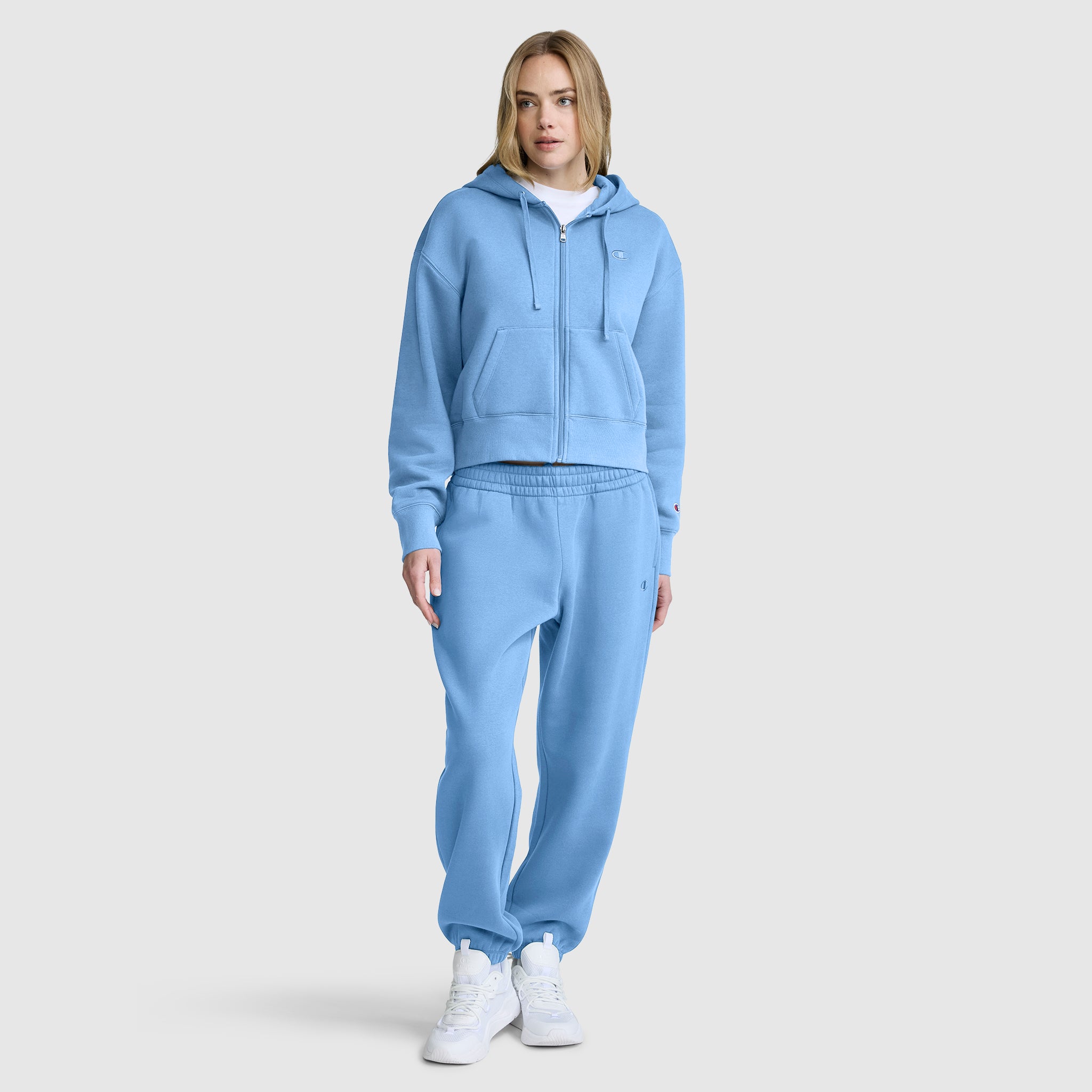 Cropped Zip-Up Hoodie - Image 6