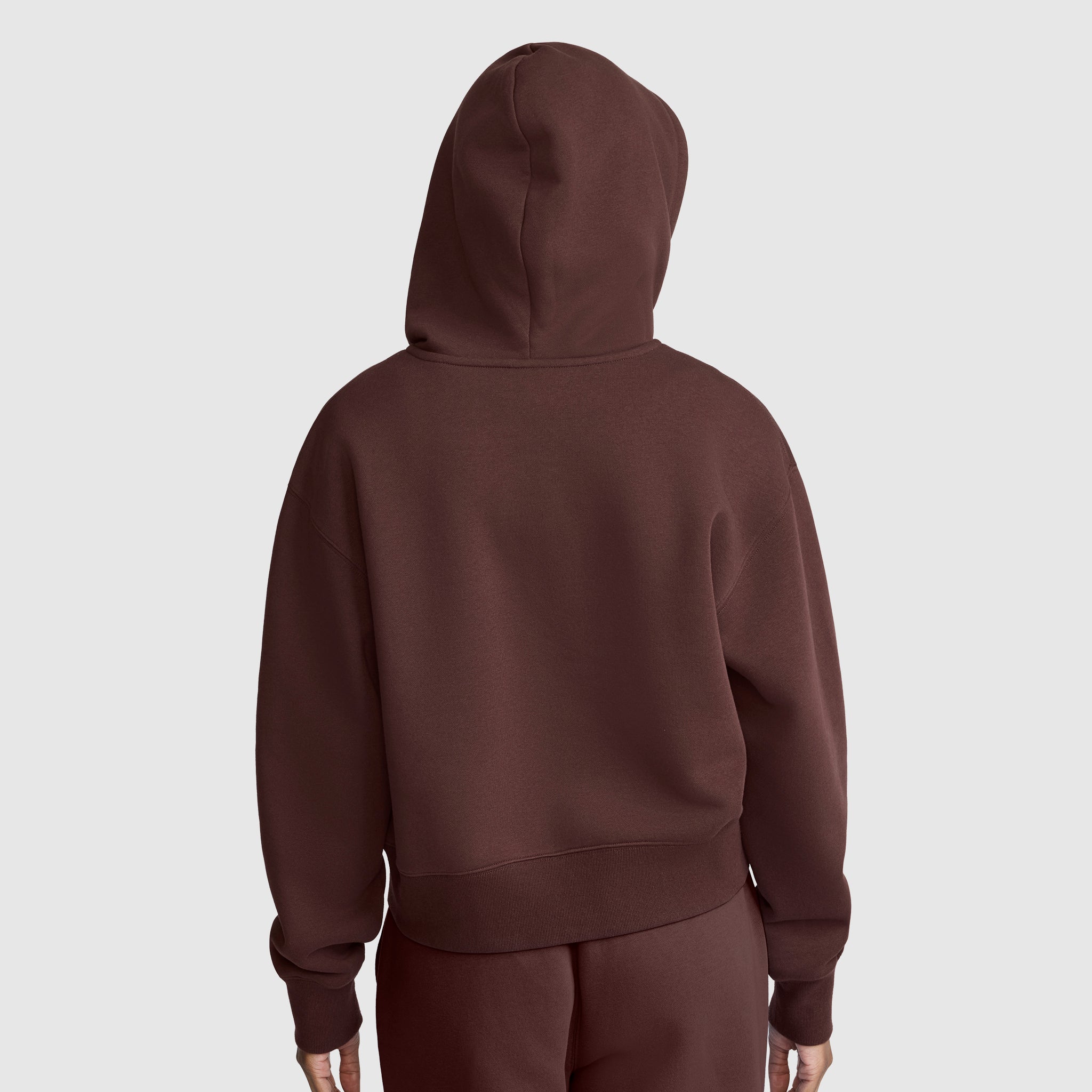 Cropped Zip-Up Hoodie - Image 4