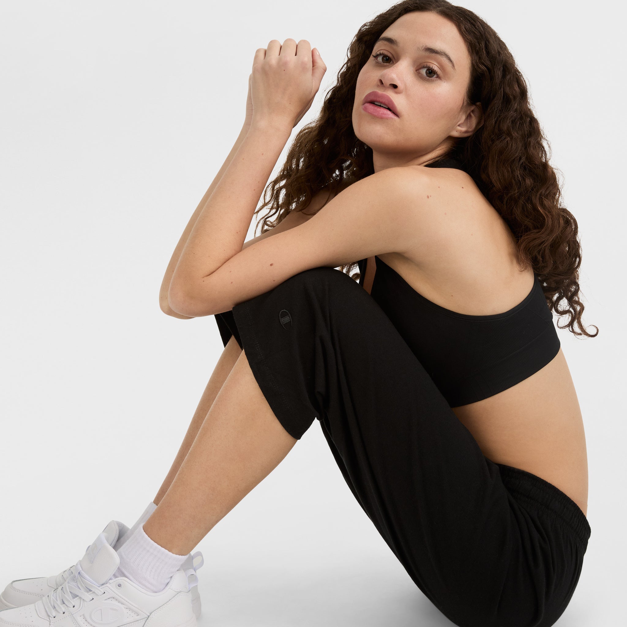 Lightweight Lounge Capri Pants. C Logo - Image 4