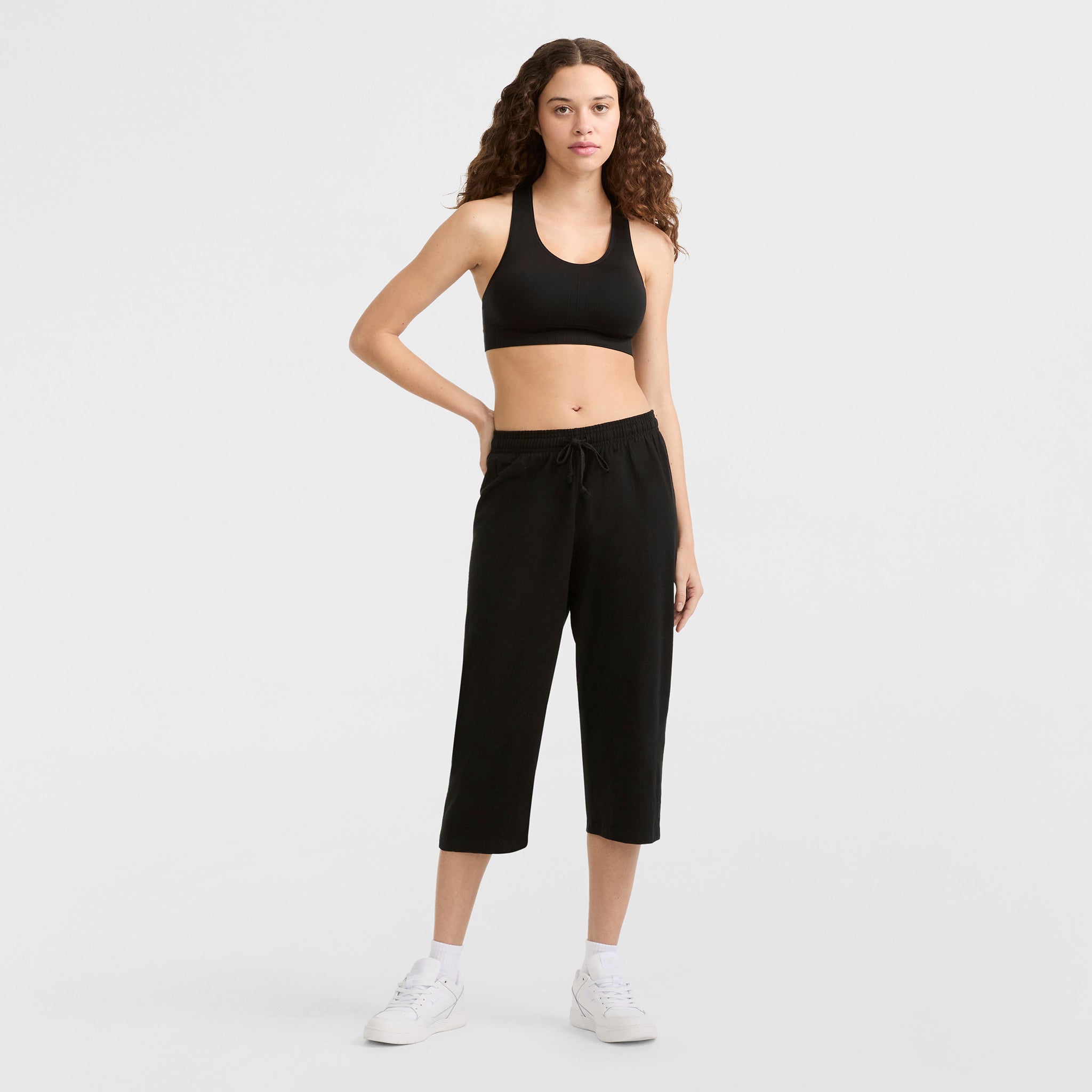 Lightweight Lounge Capri Pants. C Logo - Image 5