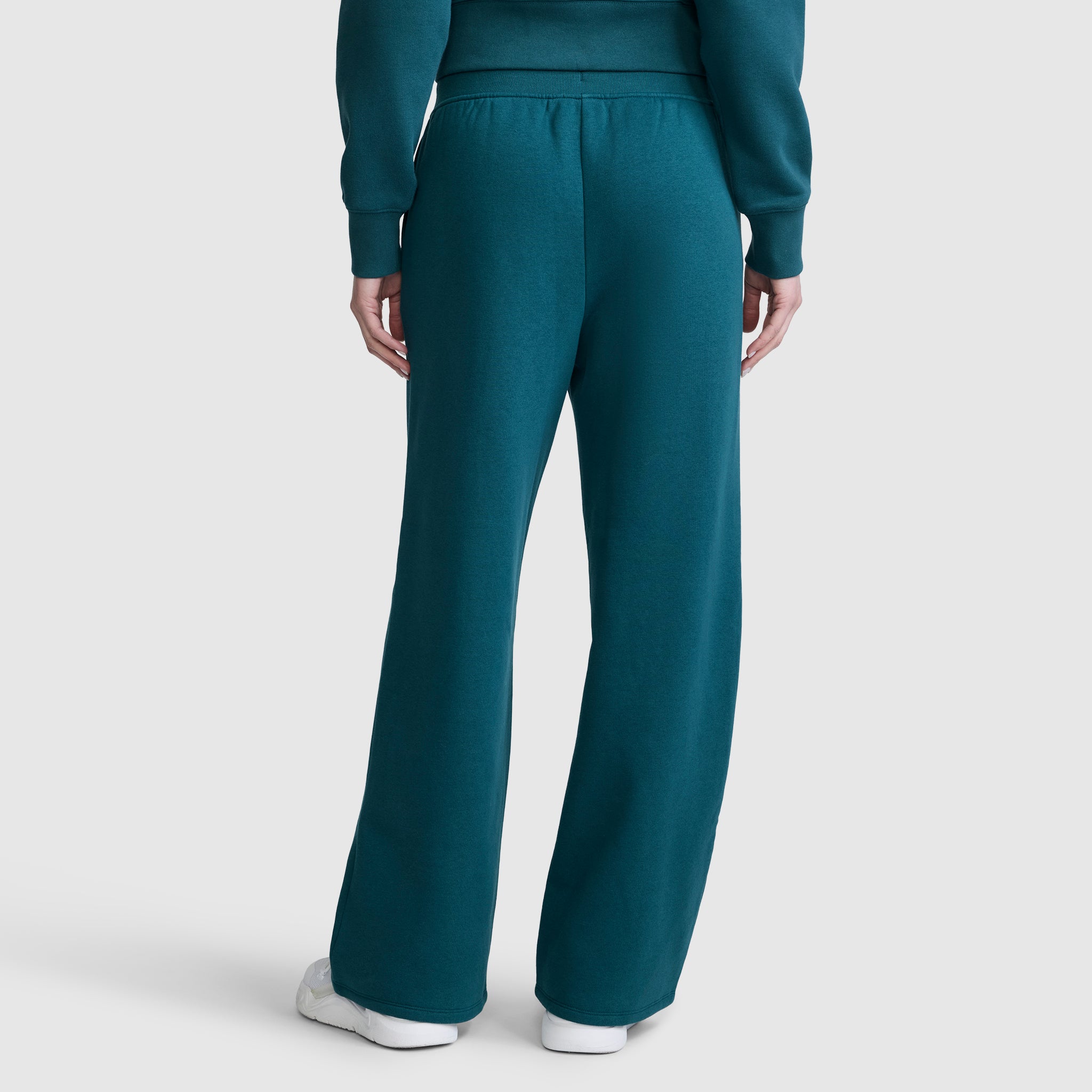 Wide Leg Fleece Sweatpants. C Logo - Image 2