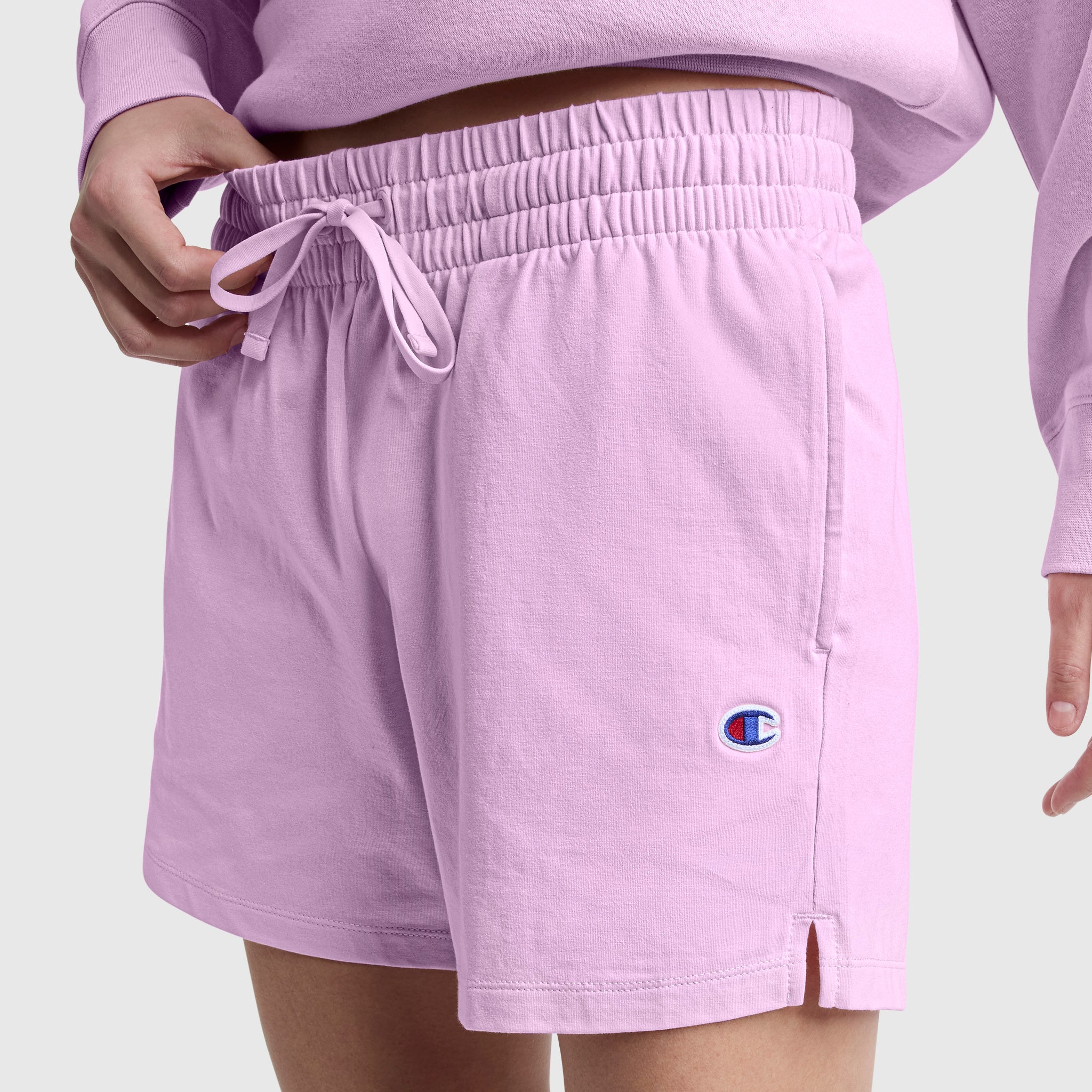 4 Lightweight Lounge Shorts. C Logo - Image 4
