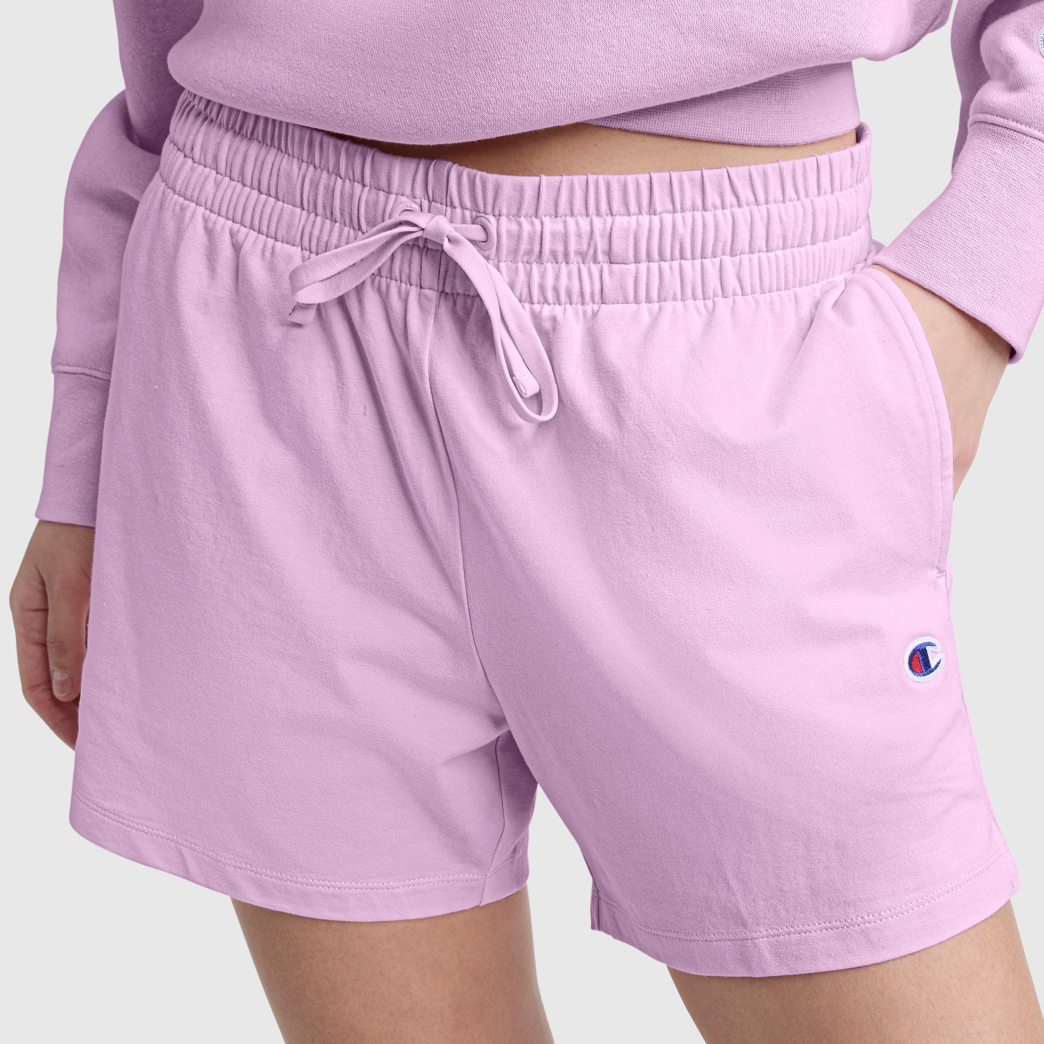 4 Lightweight Lounge Shorts. C Logo - Image 3
