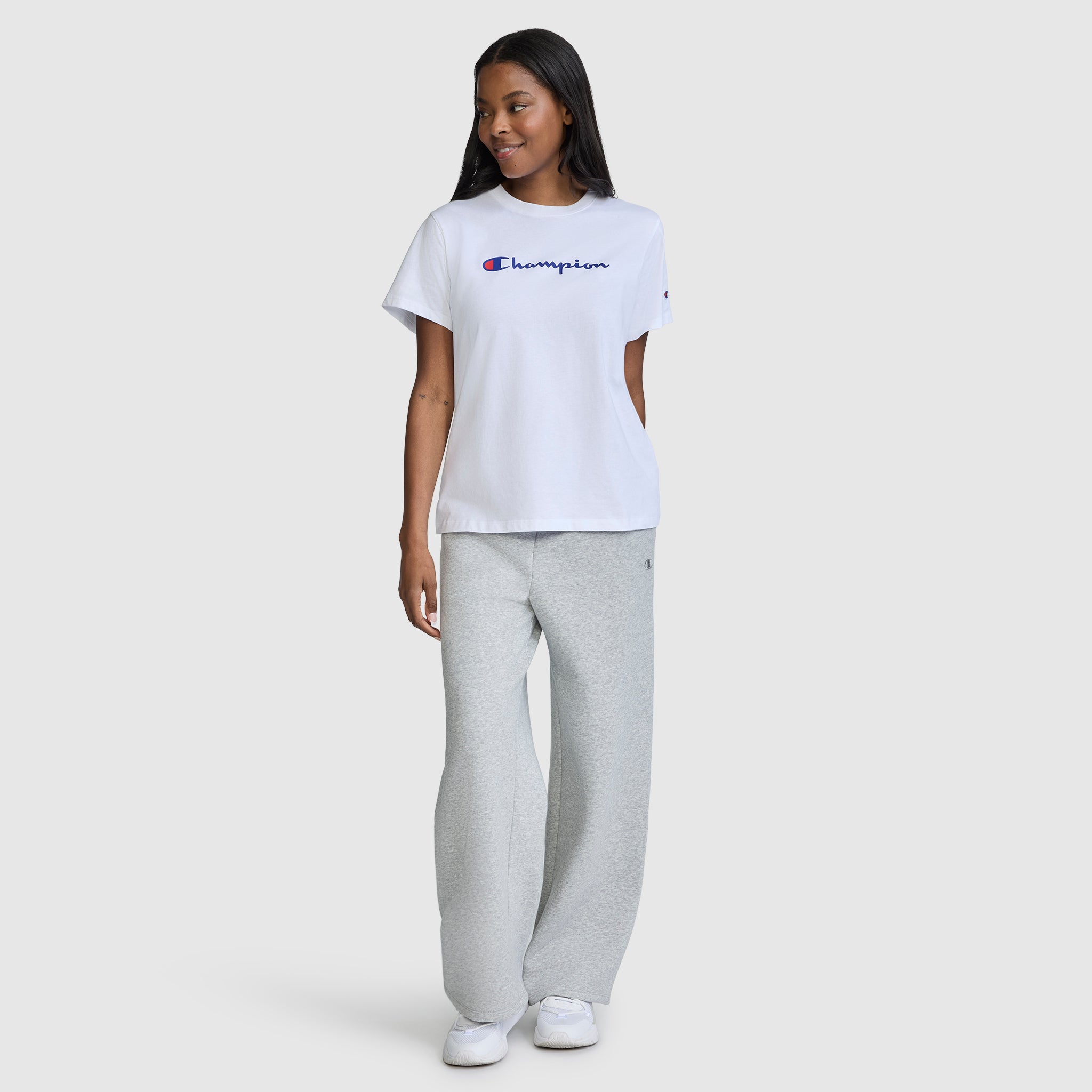 Classic T-Shirt. Script Logo - Image 4