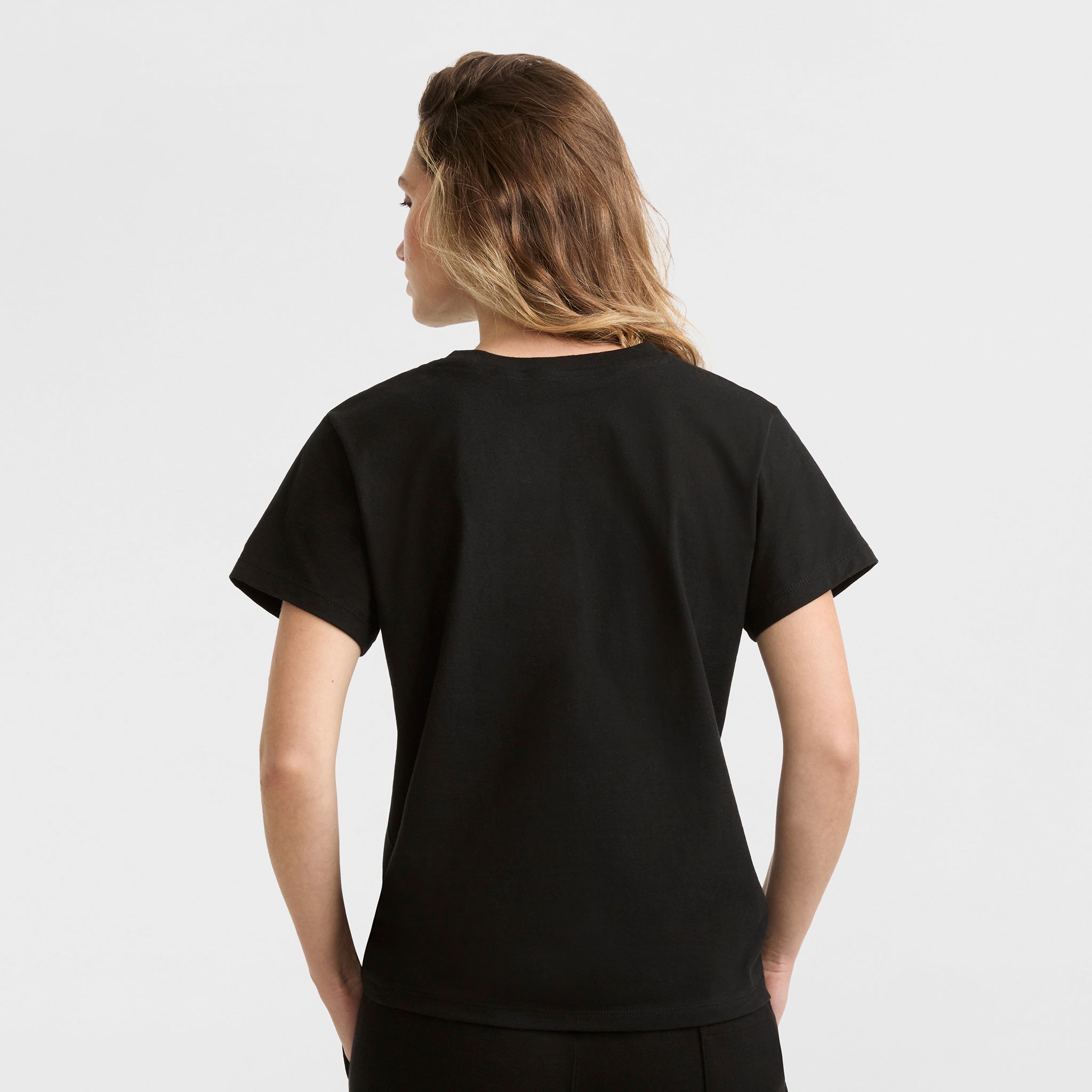 Classic T-Shirt. Script Logo - Image 2