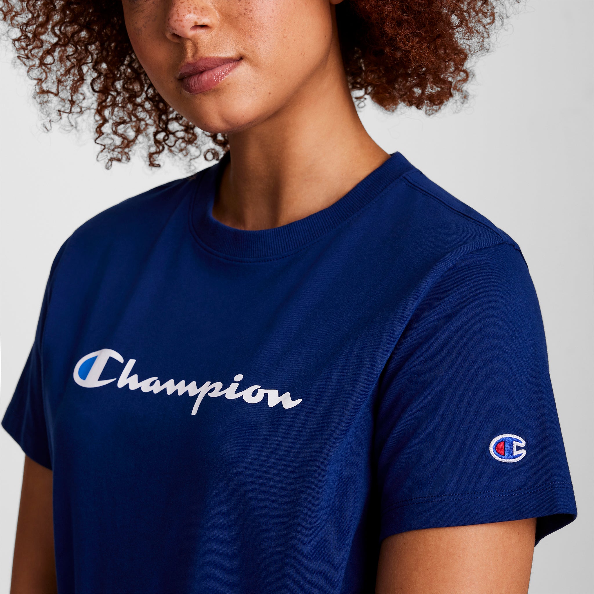 Classic T-Shirt. Script Logo - Image 3