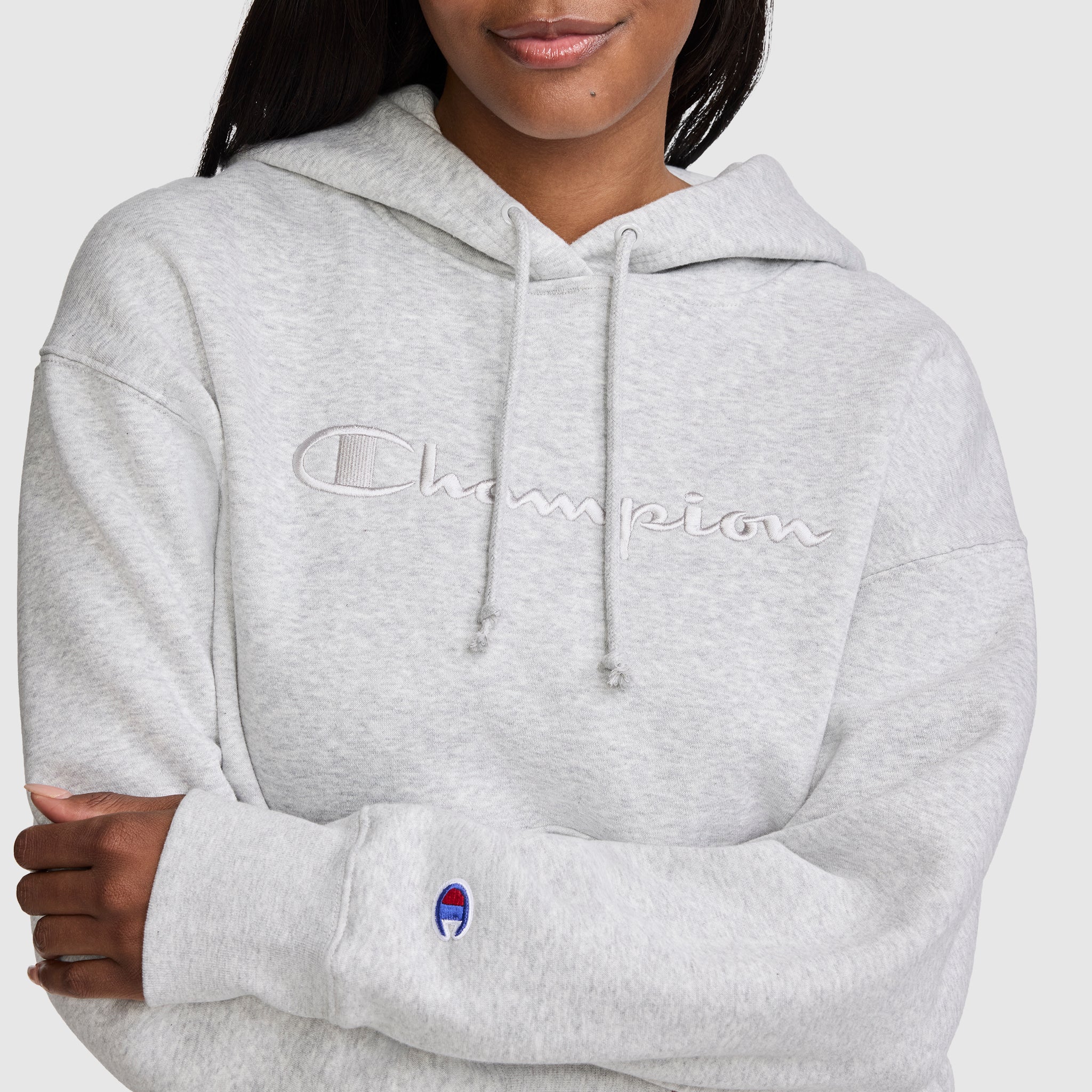 Tonal Script Freshman Powerblend Hoodie - Image 5