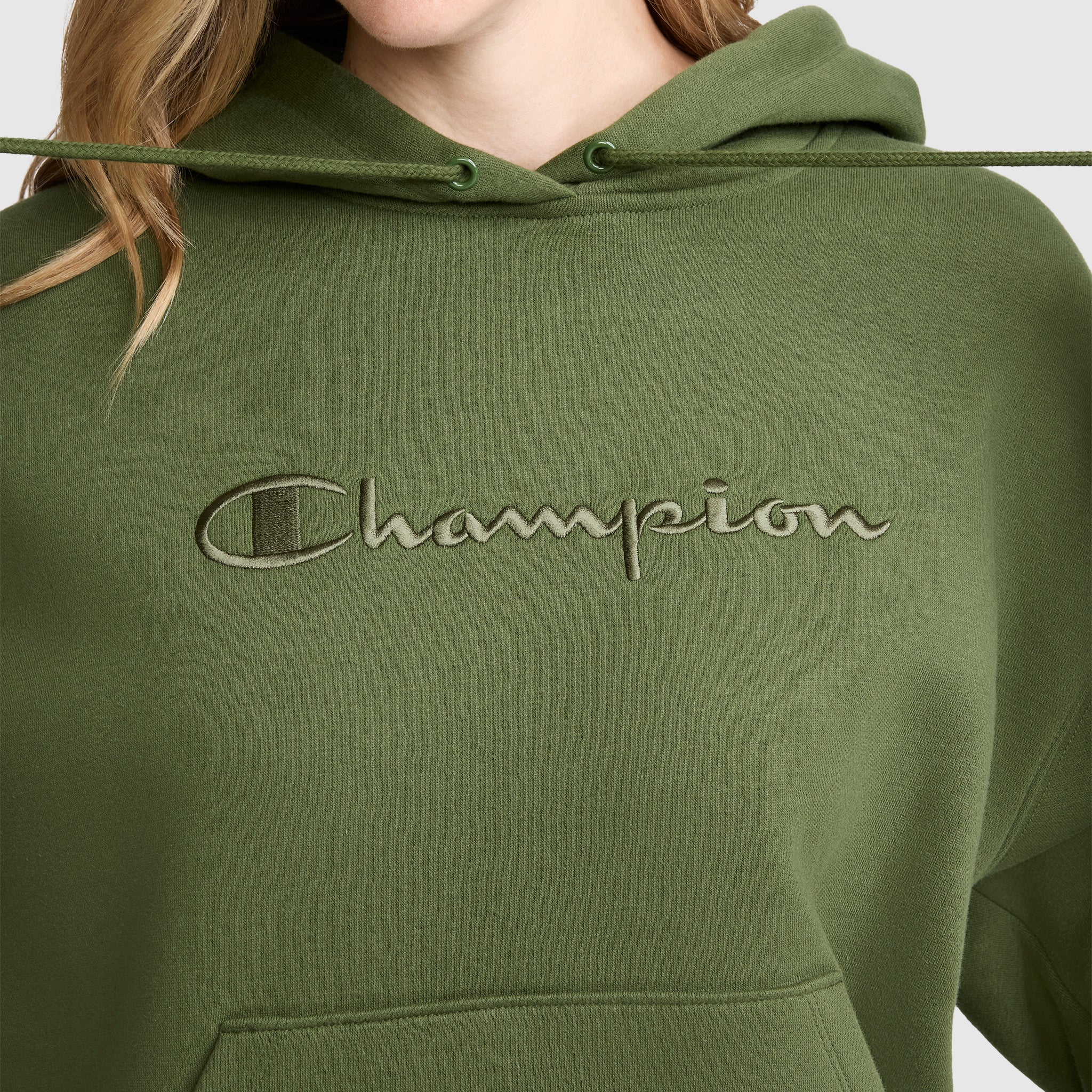 Tonal Script Freshman Powerblend Hoodie - Image 6