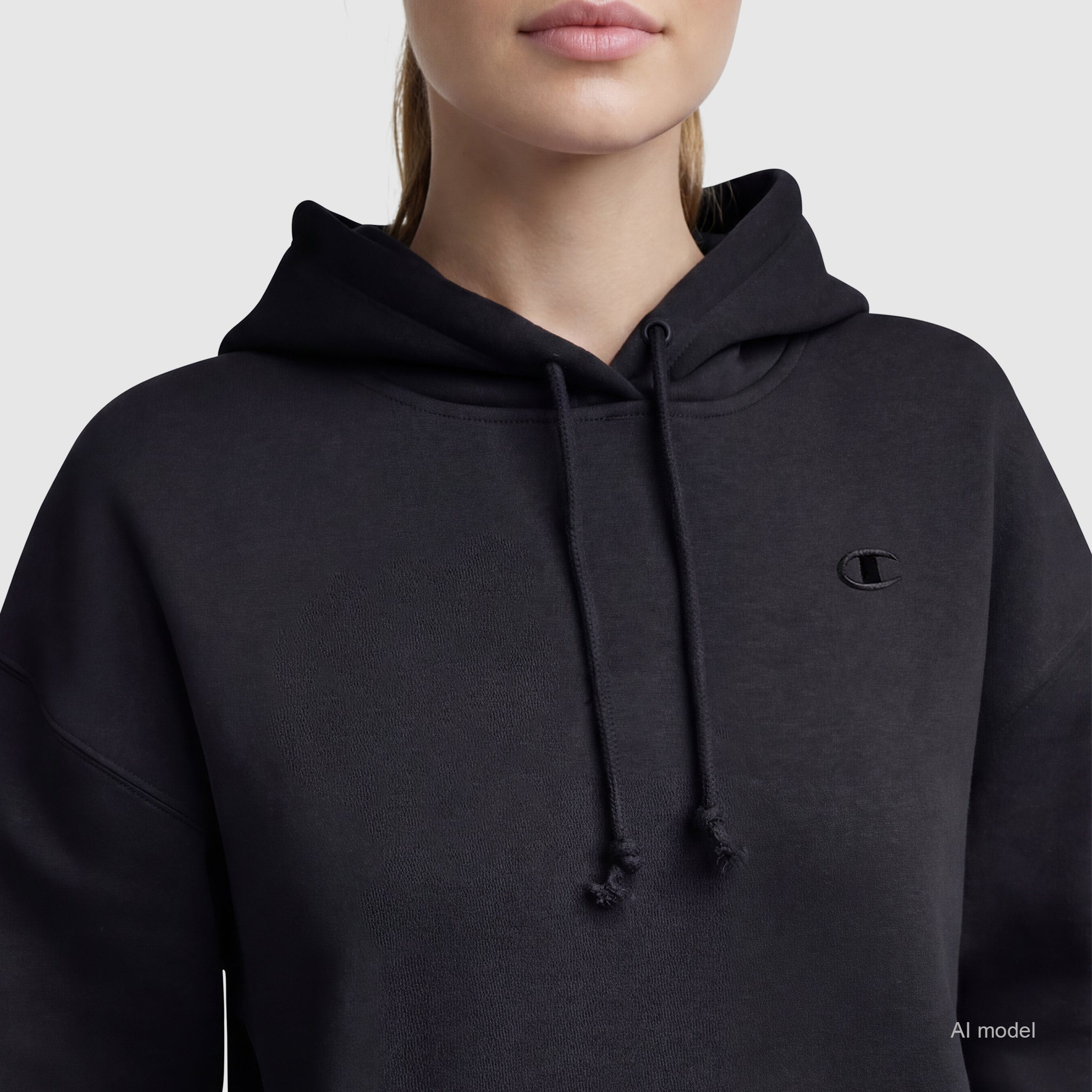 Powerblend Freshman Hoodie. C Logo - Image 4