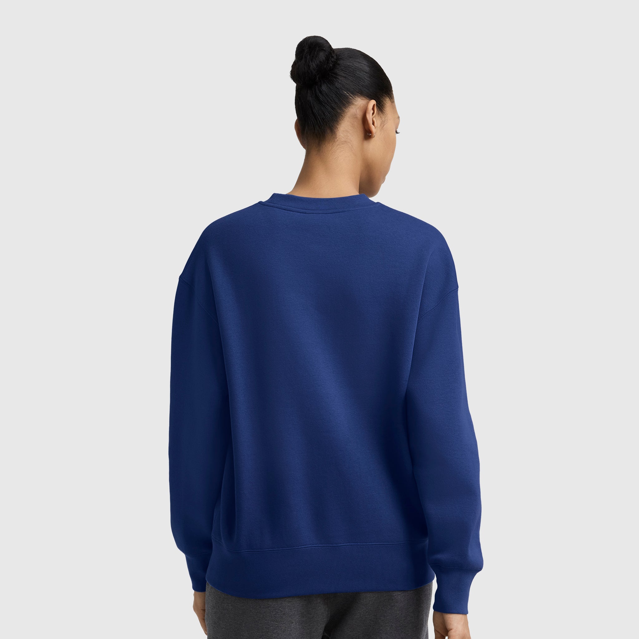 Powerblend Crewneck Sweatshirt. Embroidered Script Logo - Image 2