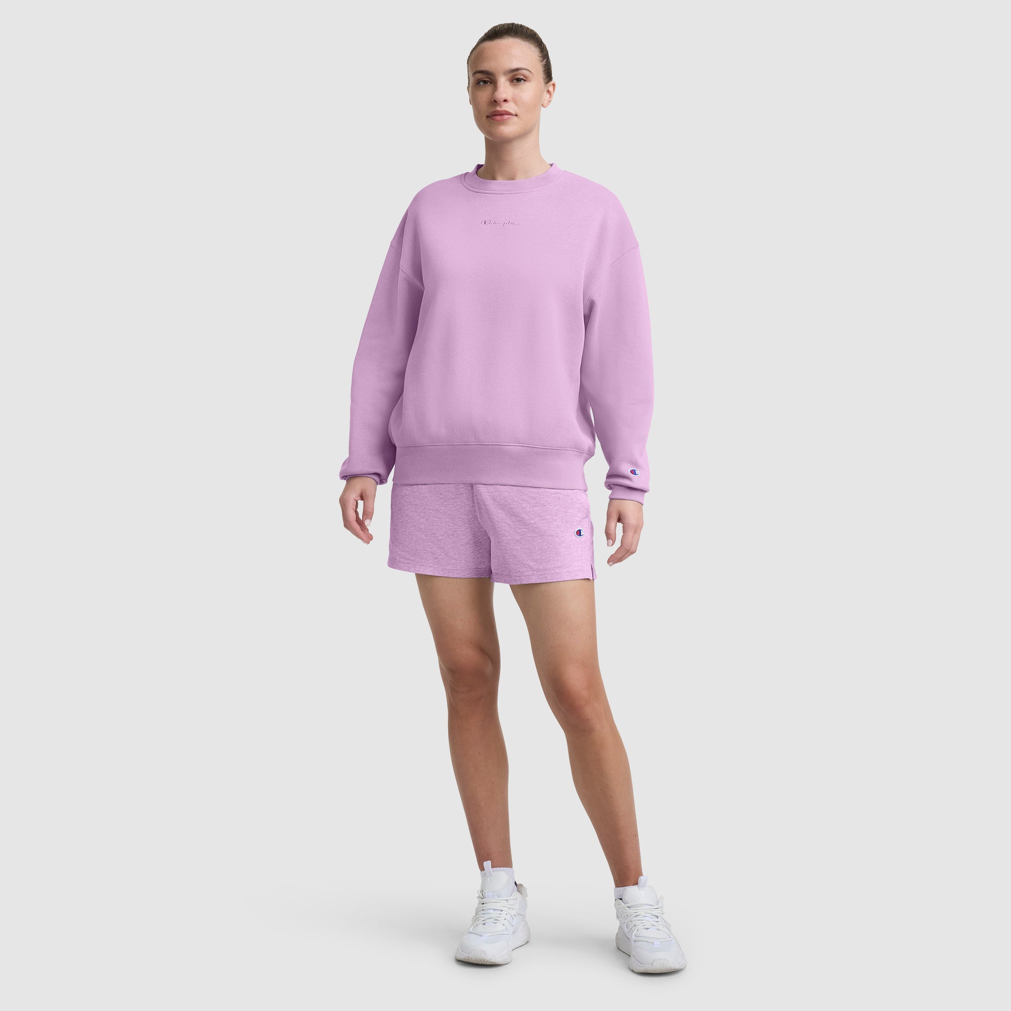 Powerblend Crewneck Sweatshirt. Embroidered Script Logo - Image 5