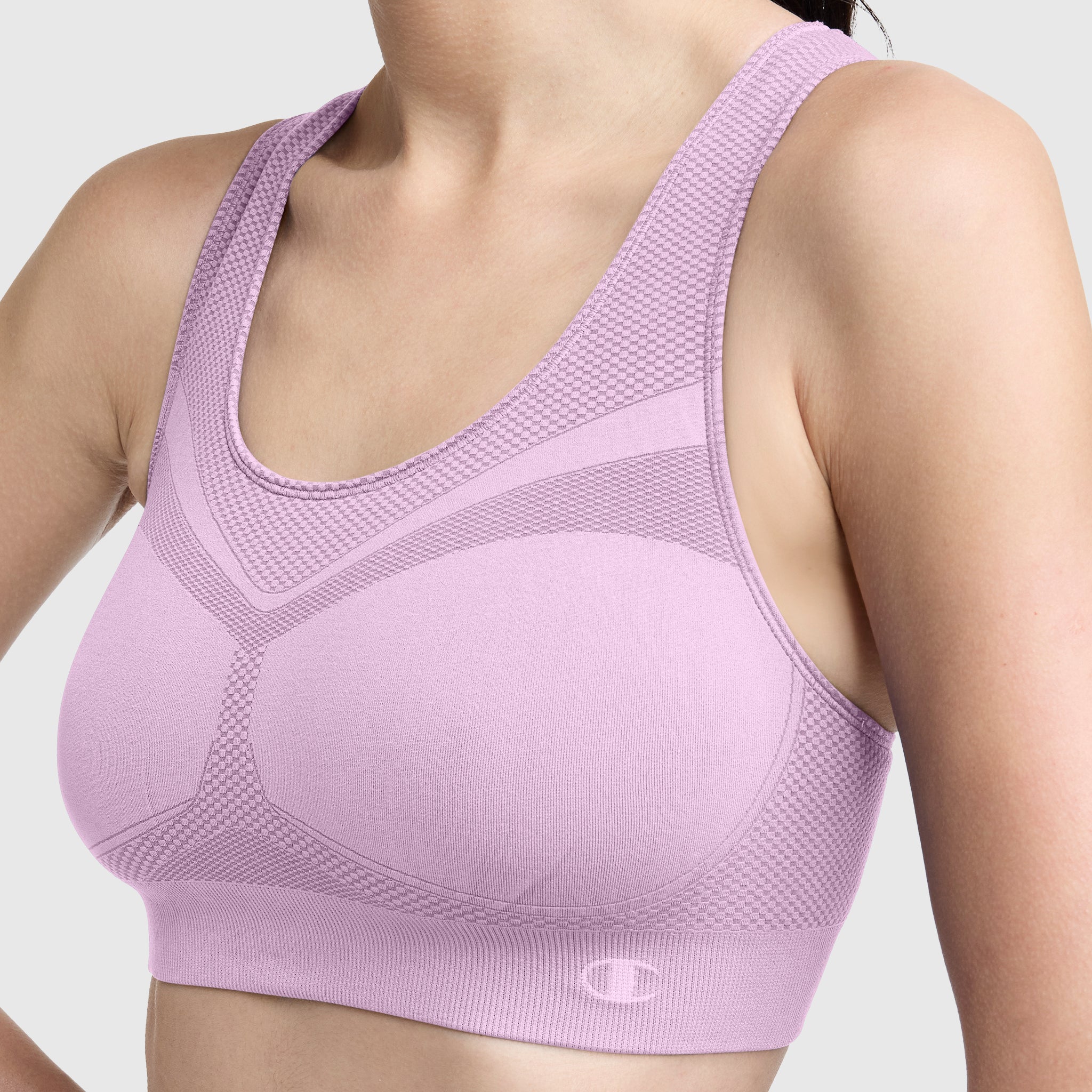 Seamless Racerback Sports Bra - Image 4
