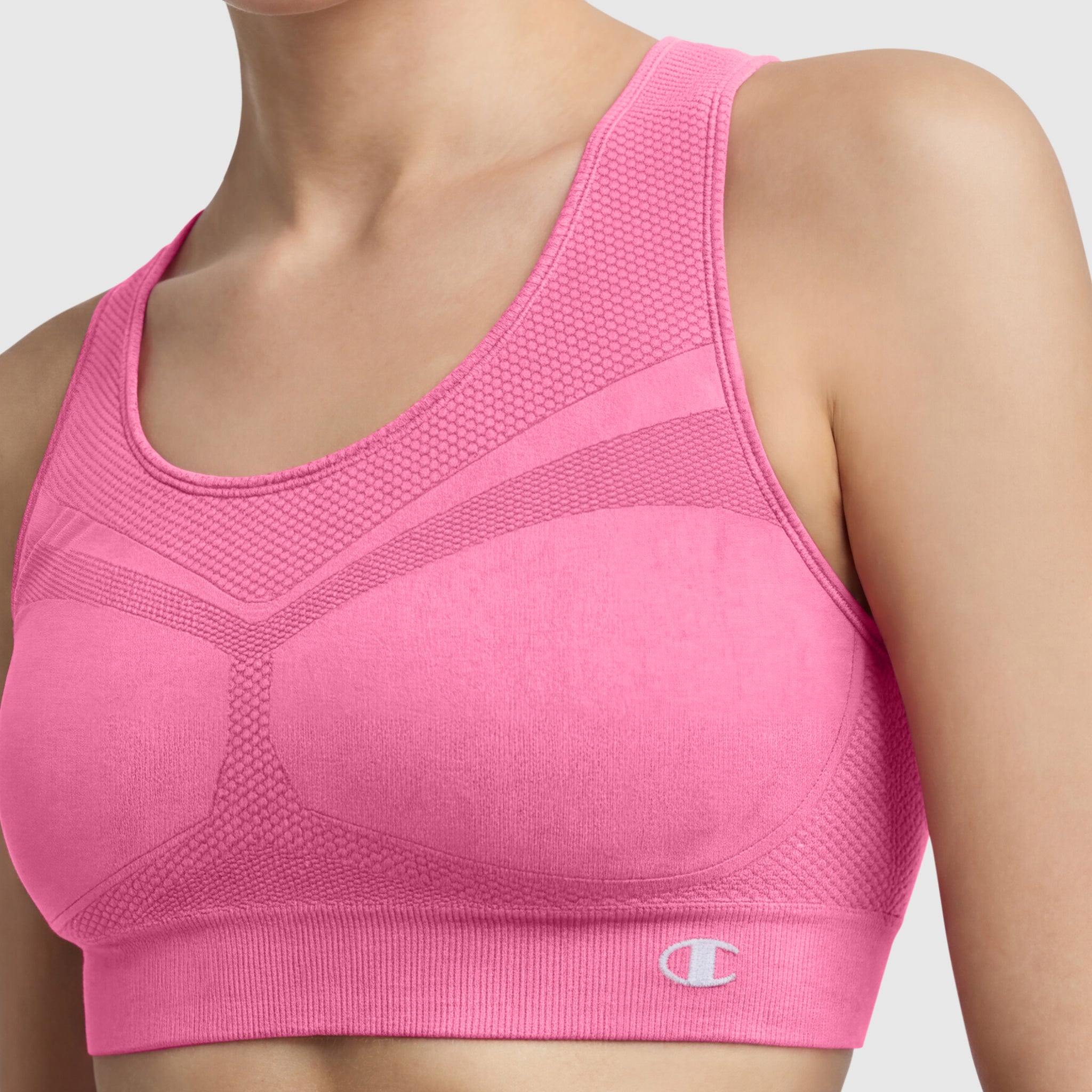 Seamless Racerback Sports Bra - Image 4