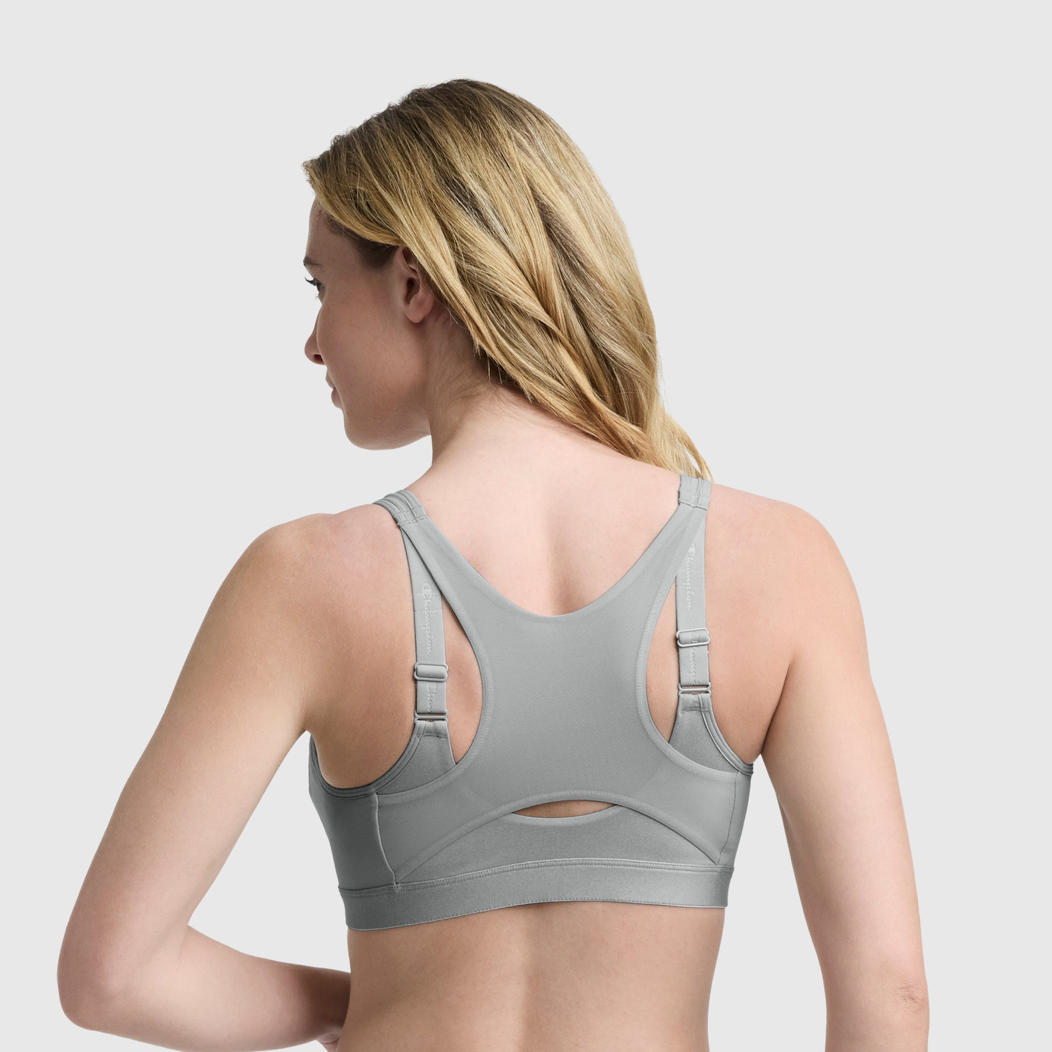 Motion Control Zip Sports Bra - Image 2