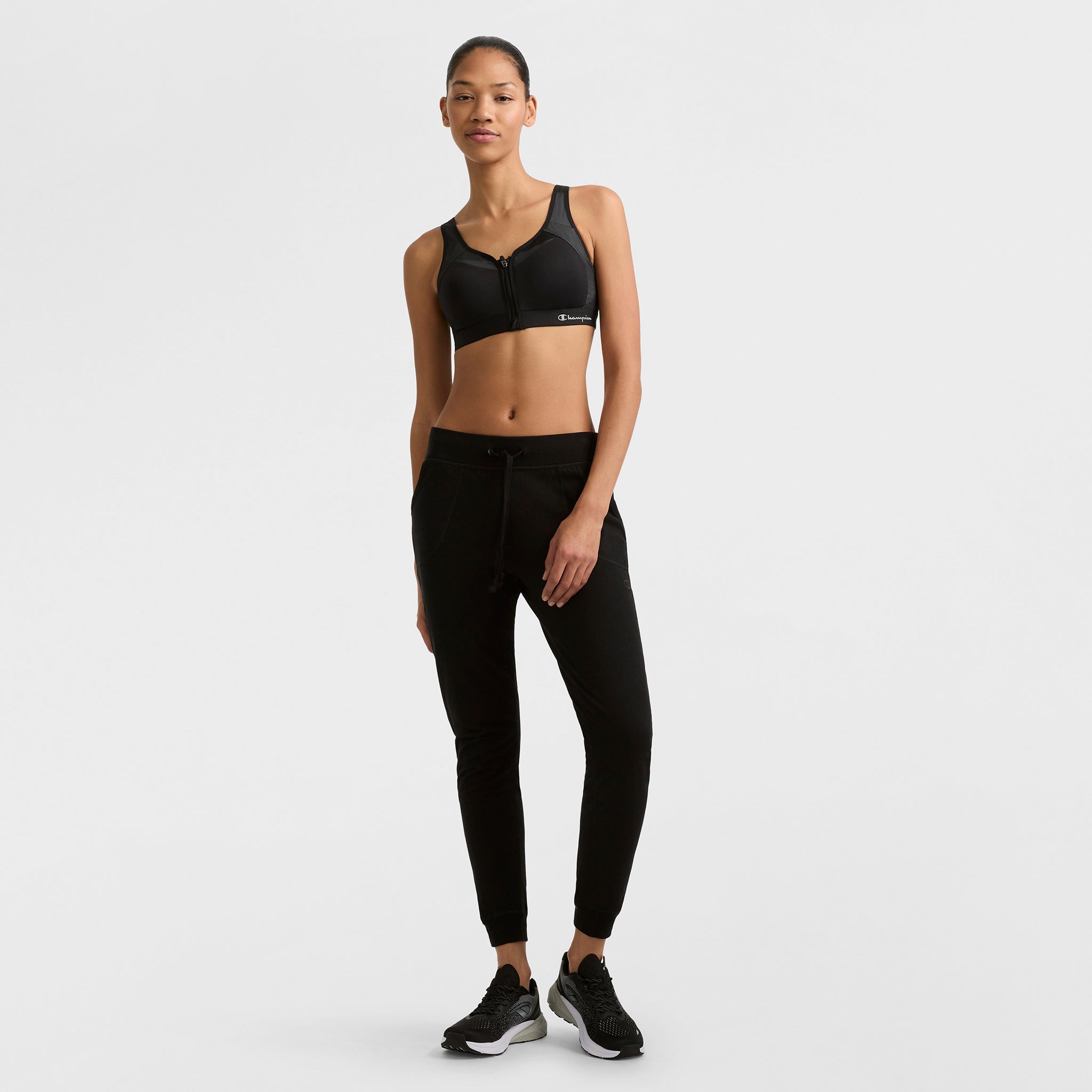 Motion Control Zip Sports Bra - Image 6