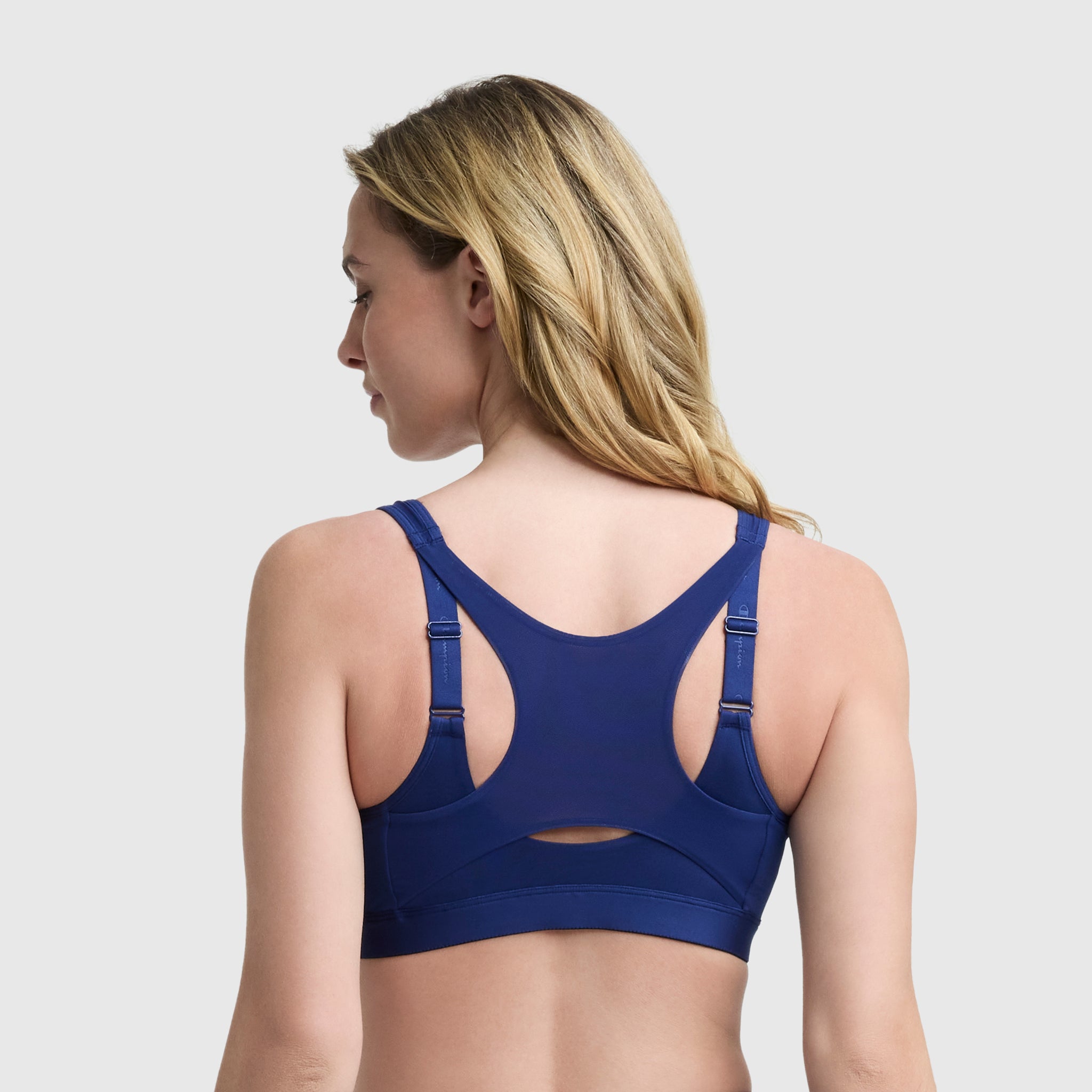 Motion Control Zip Sports Bra - Image 2