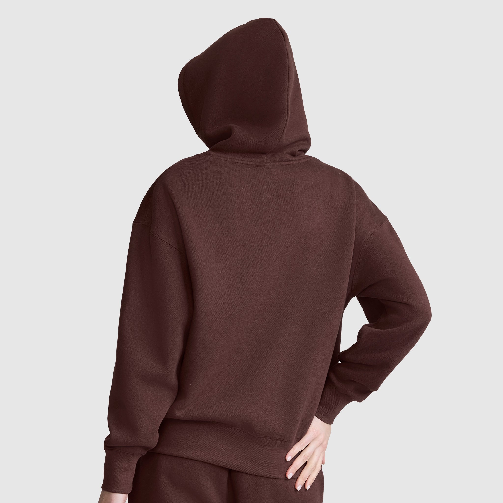 Champion Women's Powerblend Relaxed Hoodie. Script Logo - Image 4