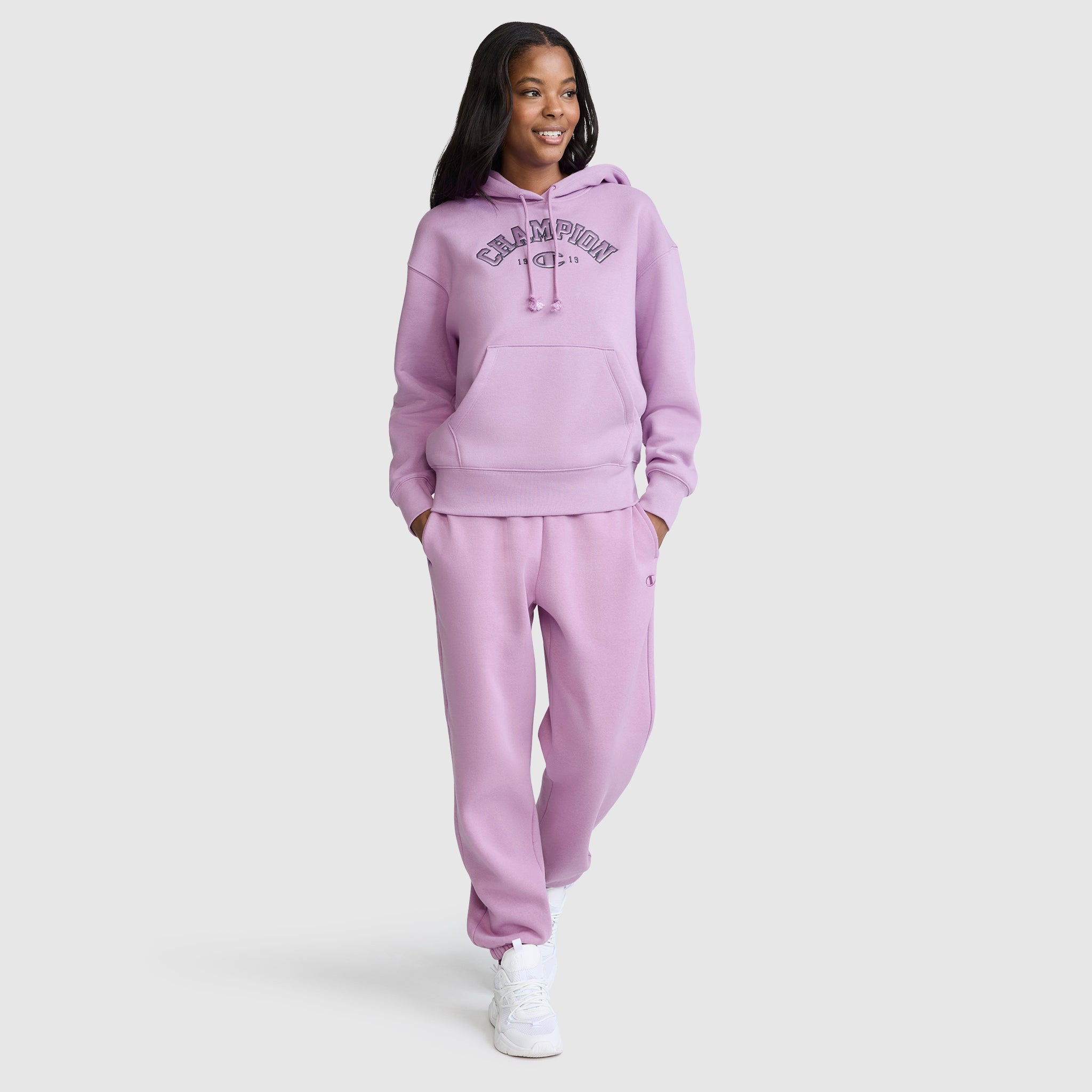 Fleece Hoodie. Satin Applique - Image 6