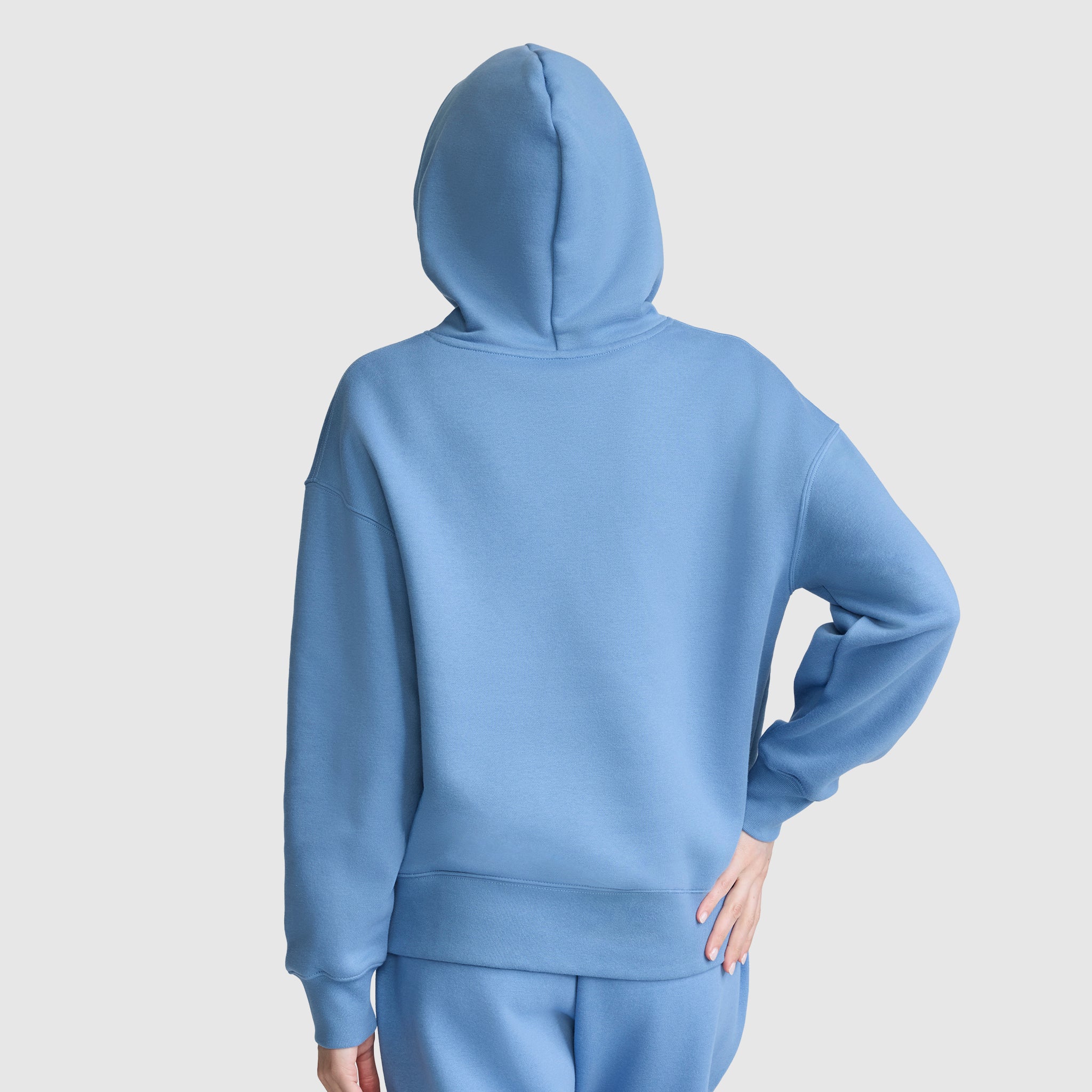 Fleece Hoodie. Satin Applique - Image 4