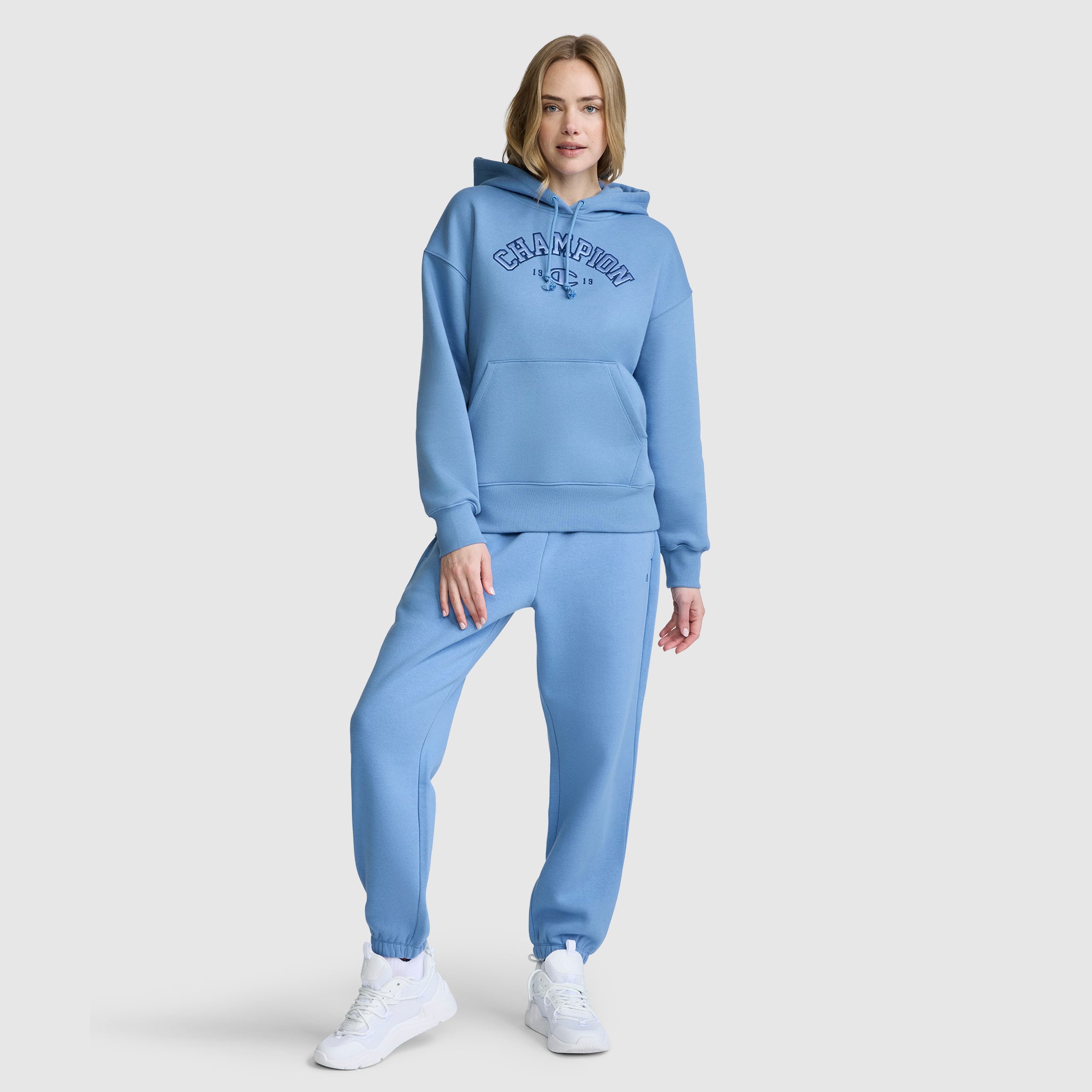 Fleece Hoodie. Satin Applique - Image 6