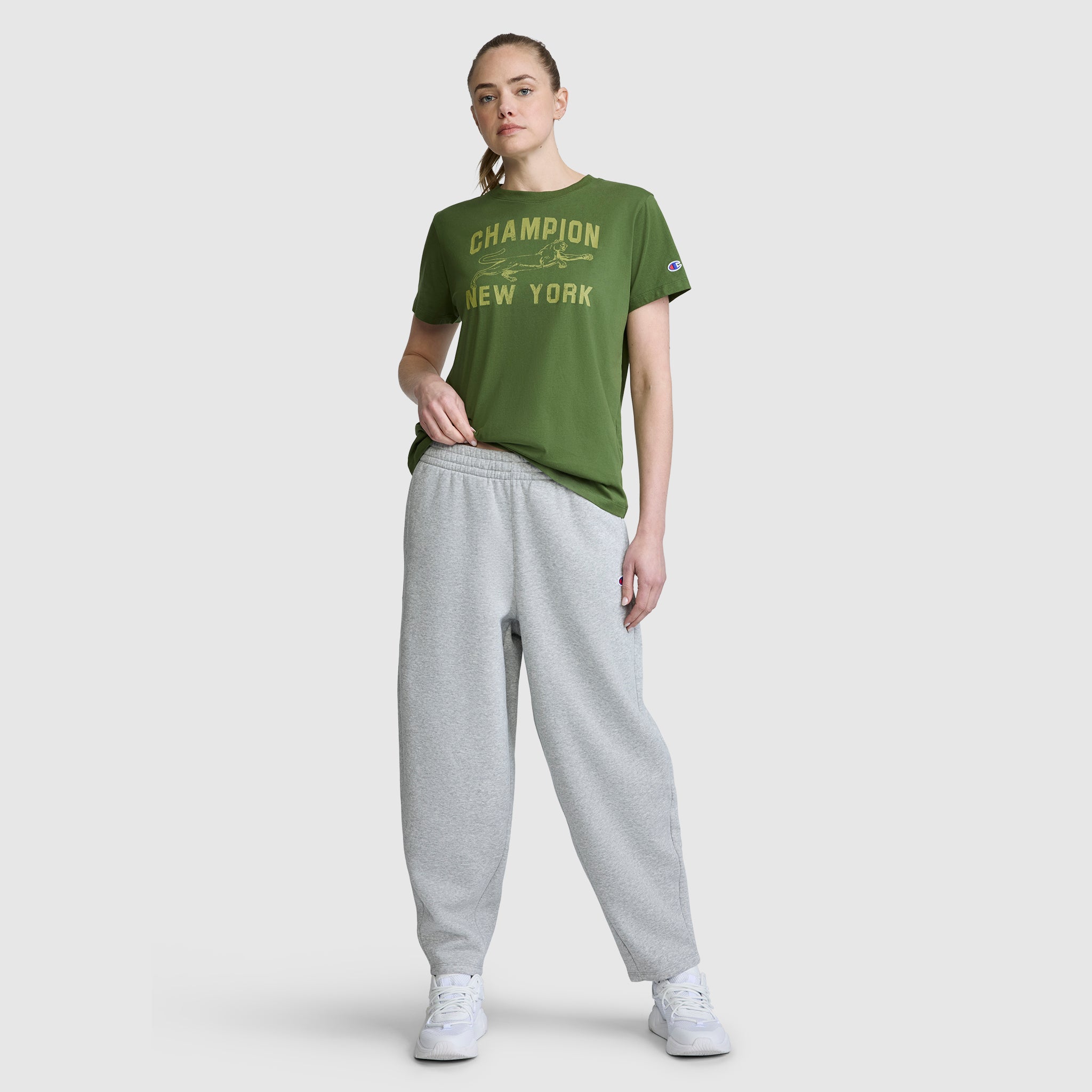 Barrel Leg Fleece Pant - Image 4