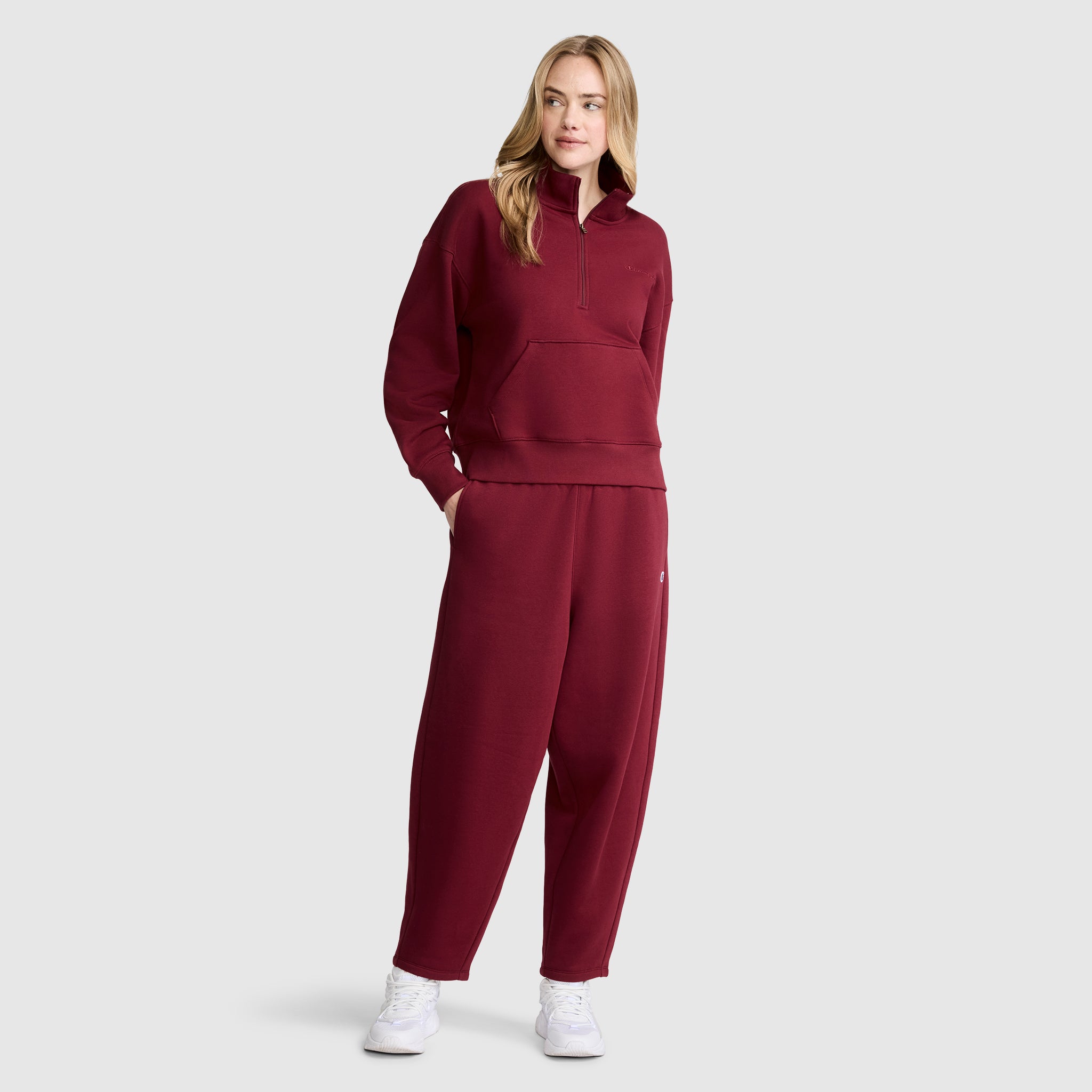 Barrel Leg Fleece Pant - Image 4