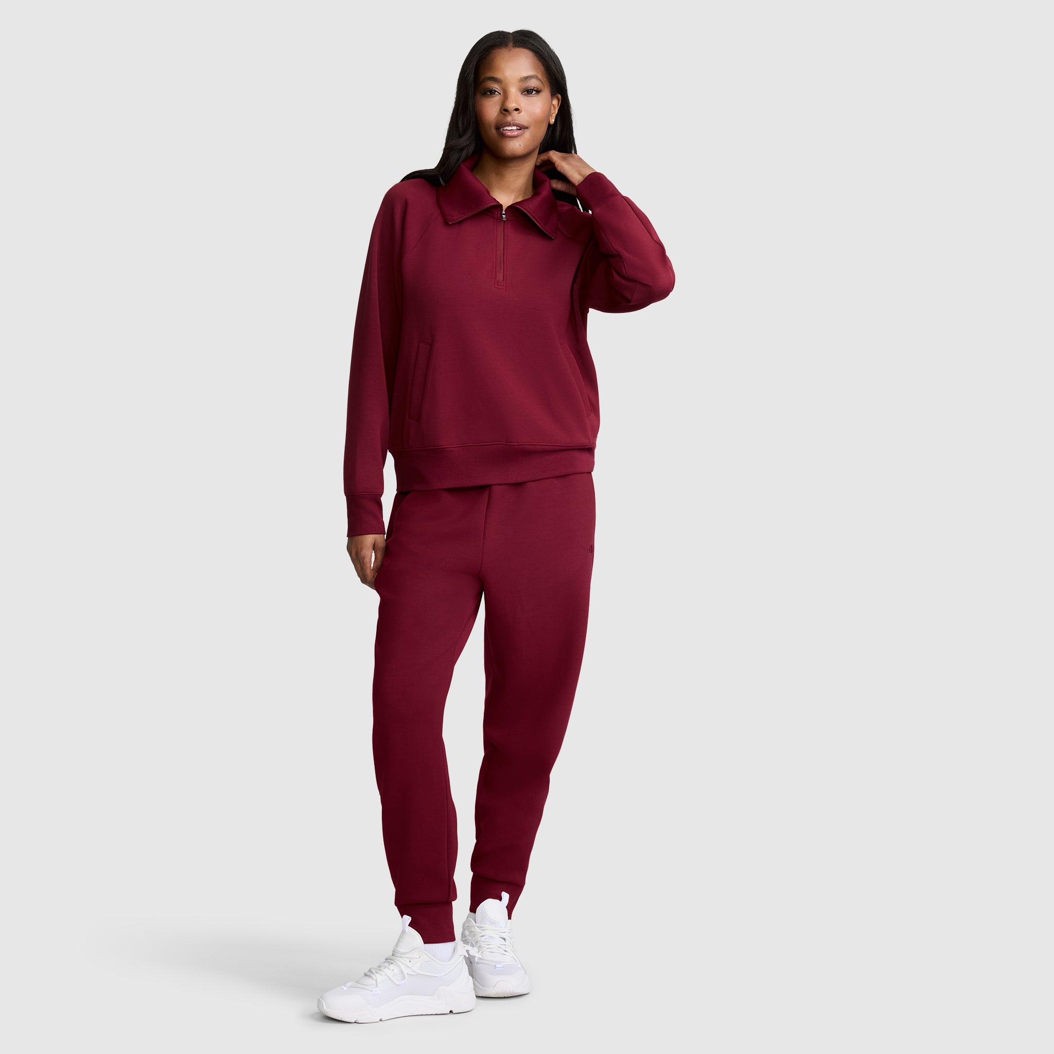 Taper Leg Jogger with Zippers - Image 6