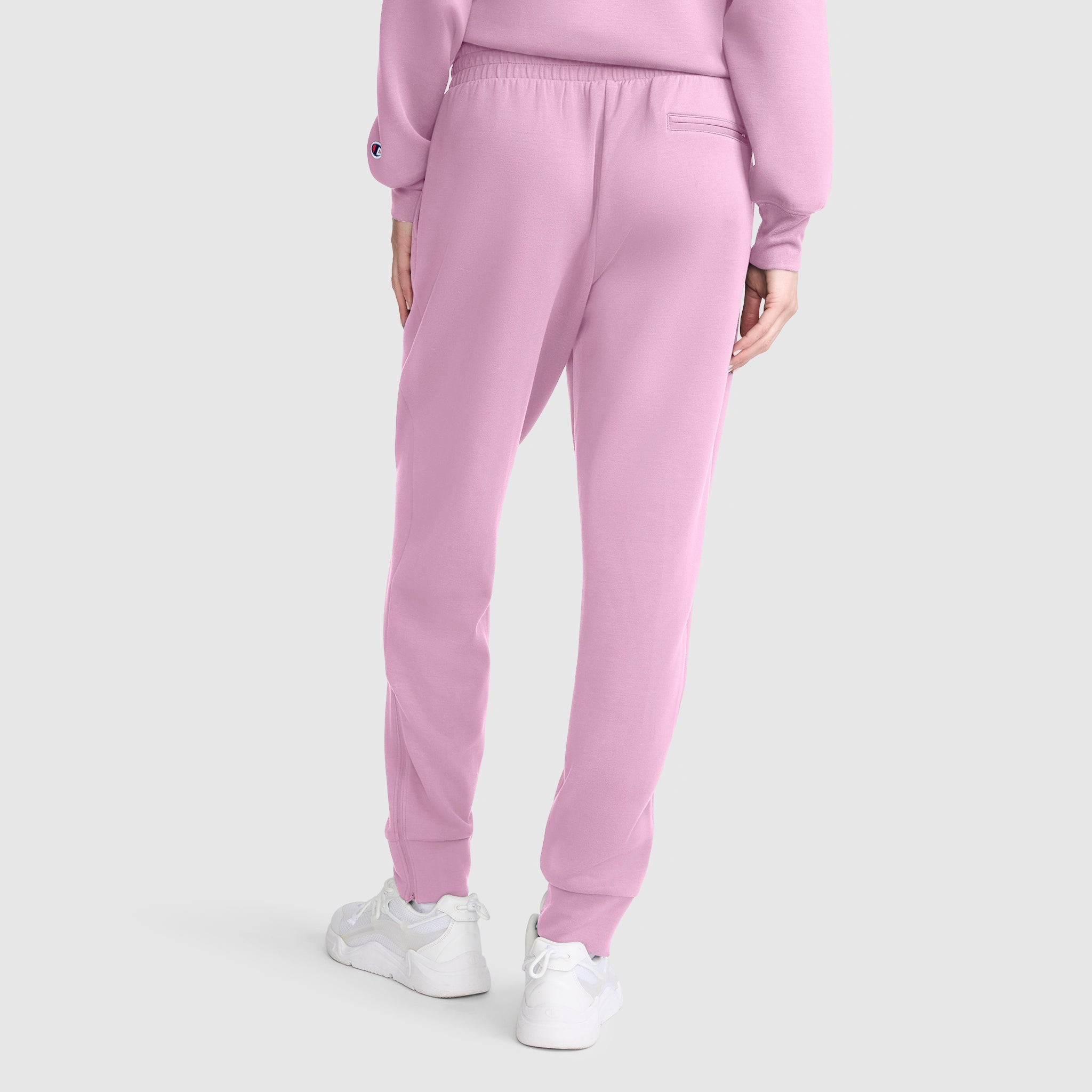 Taper Leg Jogger with Zippers - Image 2
