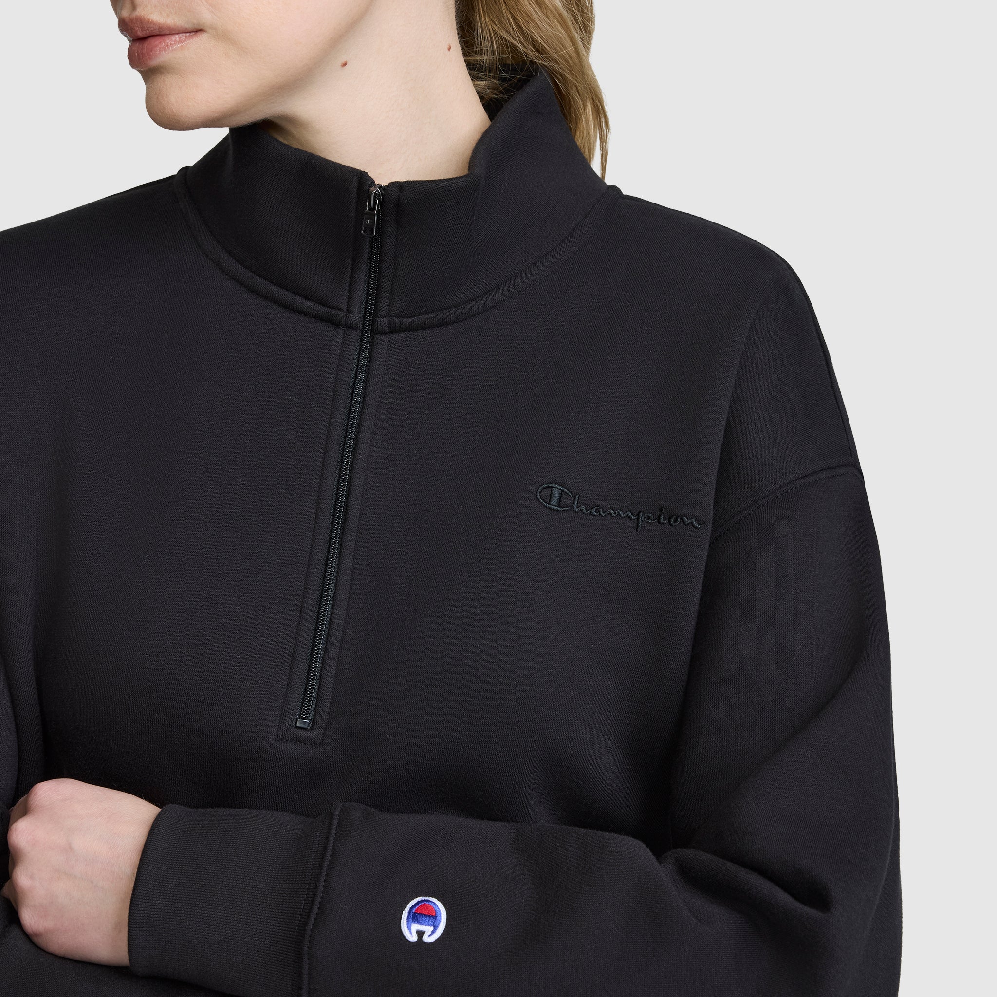 Fleece Mockneck Quarter-Zip - Image 3