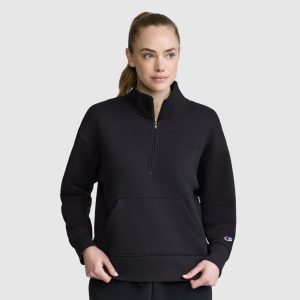 Fleece Mockneck Quarter-Zip