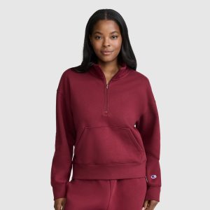 Fleece Mockneck Quarter-Zip