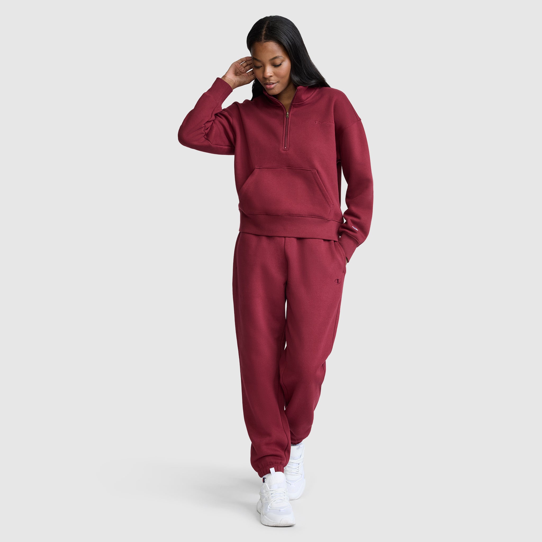 Fleece Mockneck Quarter-Zip - Image 4