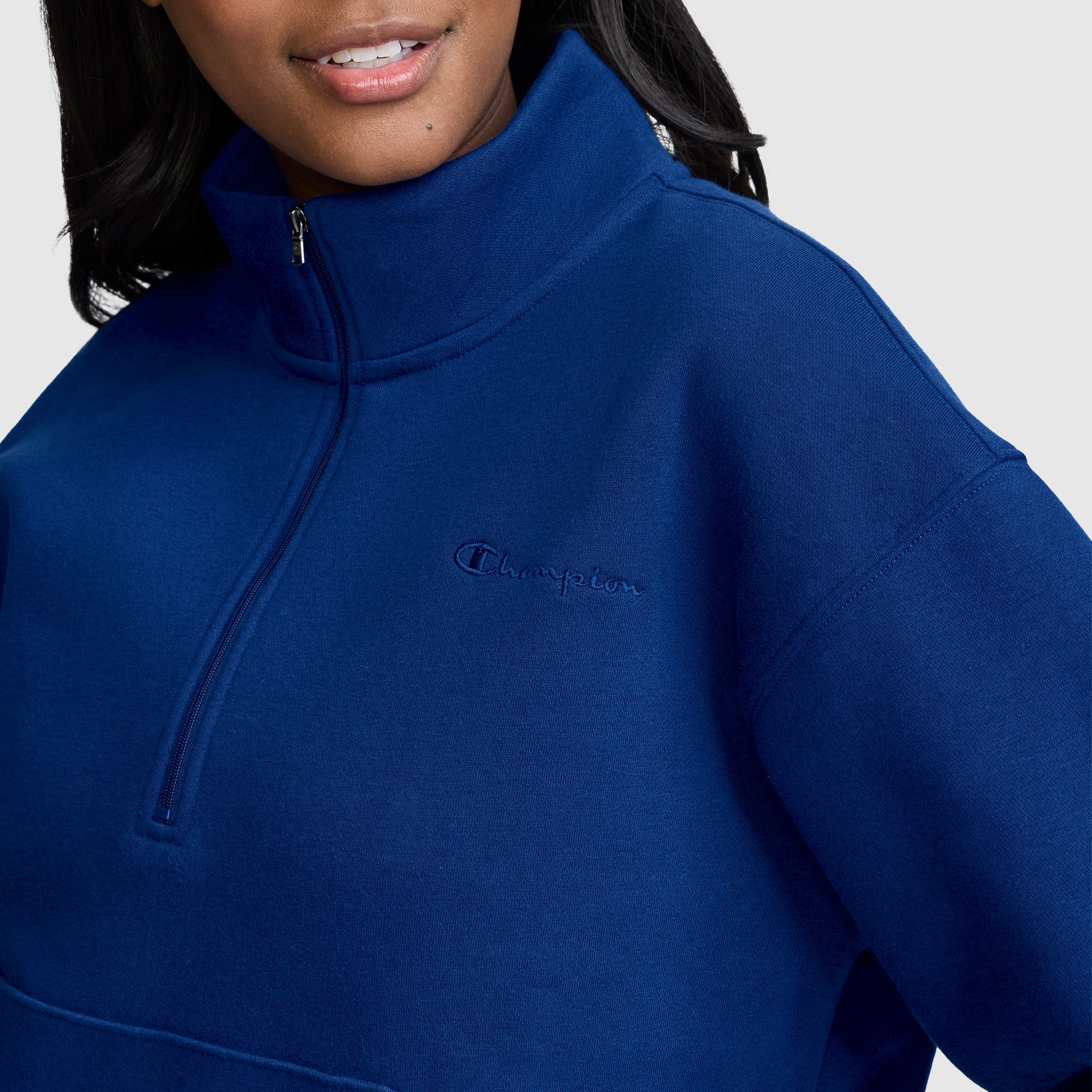 Fleece Mockneck Quarter-Zip - Image 3