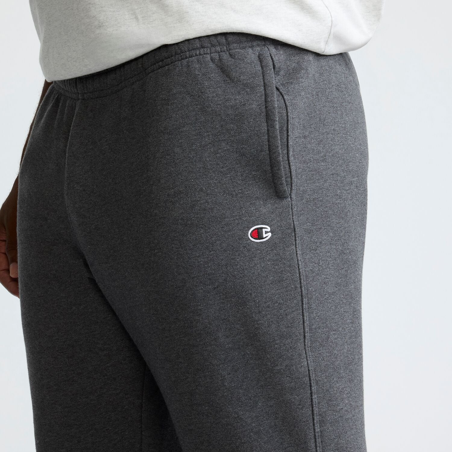 Powerblend Sweatpants. Cinched Bottom. C Logo - Big & Tall - Image 3
