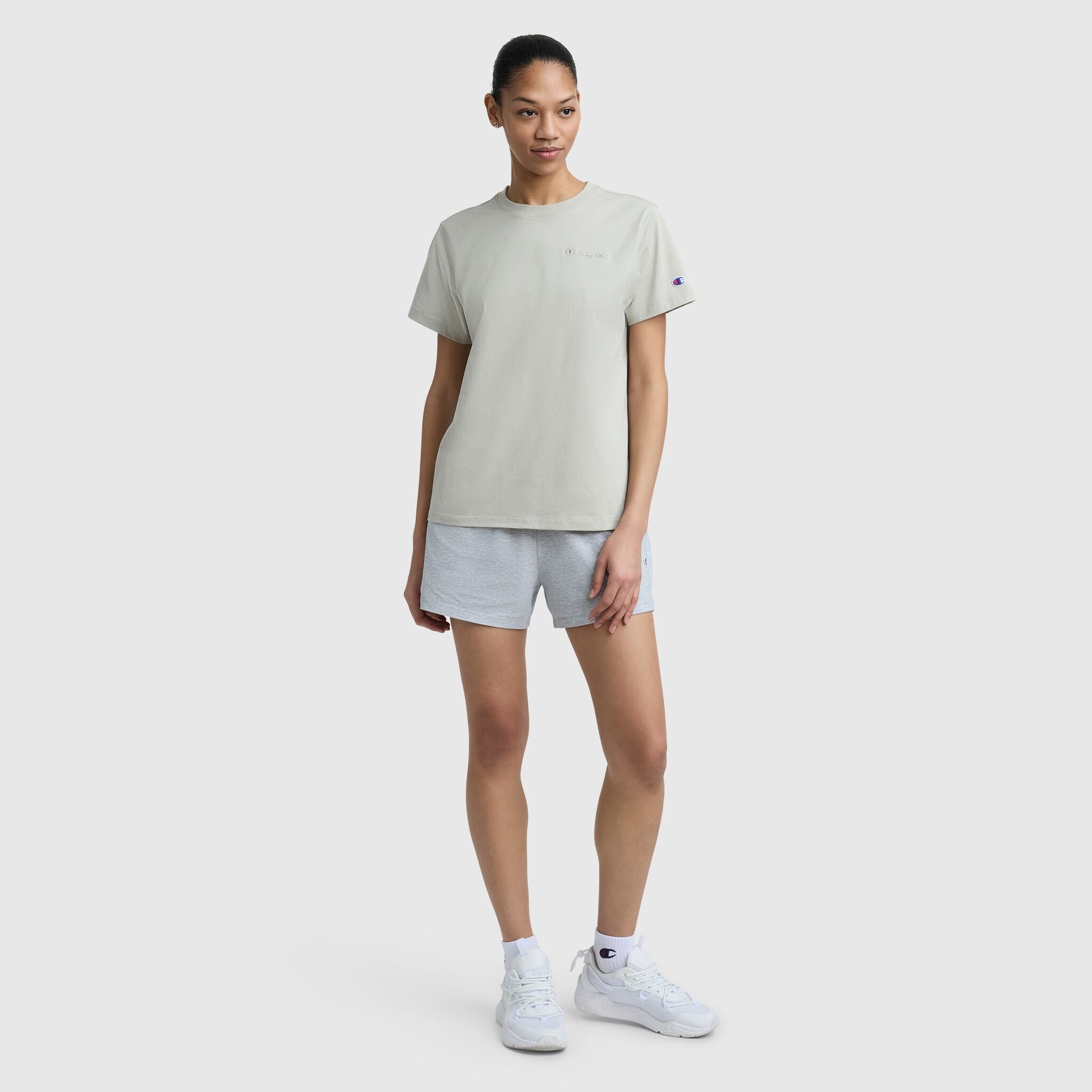 Classic T-Shirt. Tonal Left Chest Script - Image 5