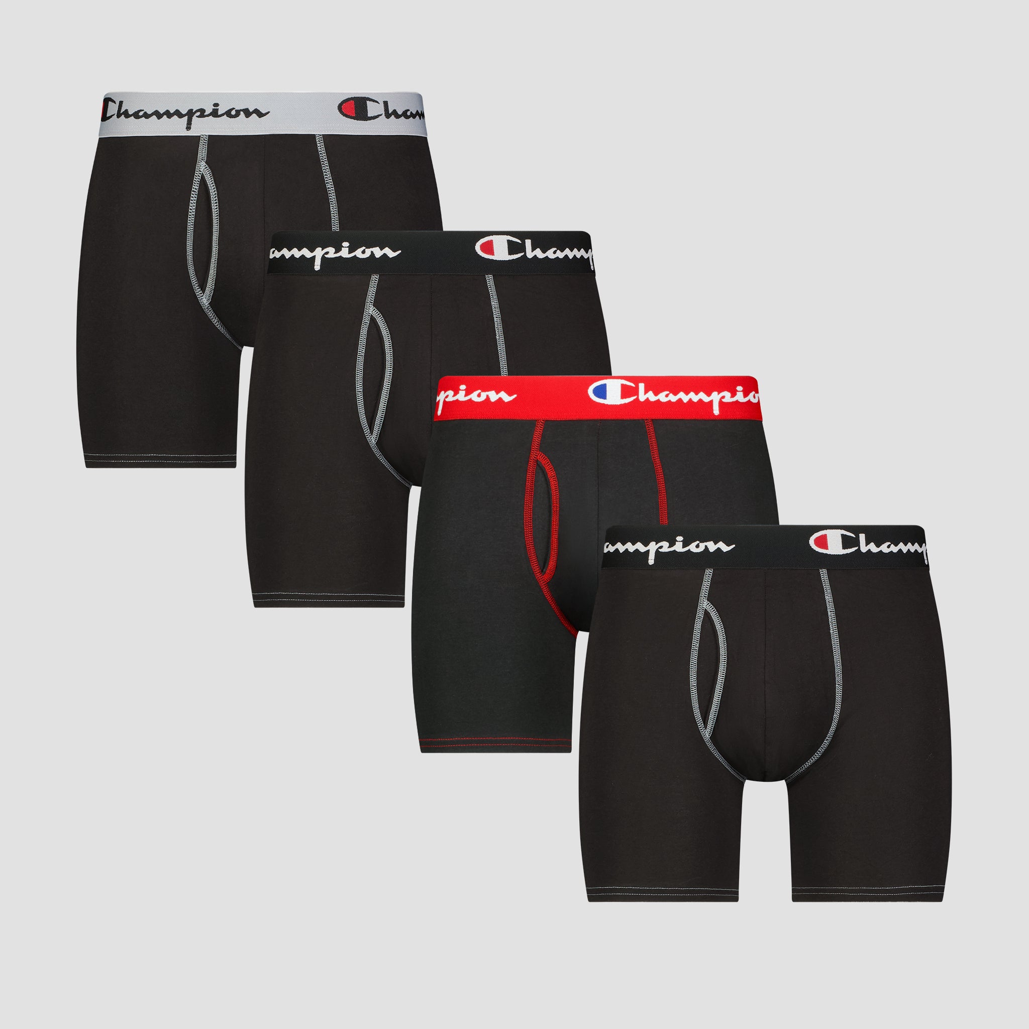 4Pk Cotton Stretch Boxer Brief - Image 5